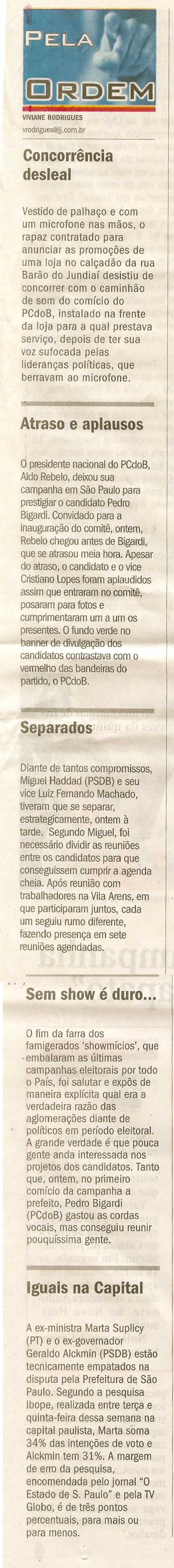 Jornal de Jundiaí - 20/07/2008