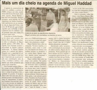 Jornal da Cidade - 22/07/2008