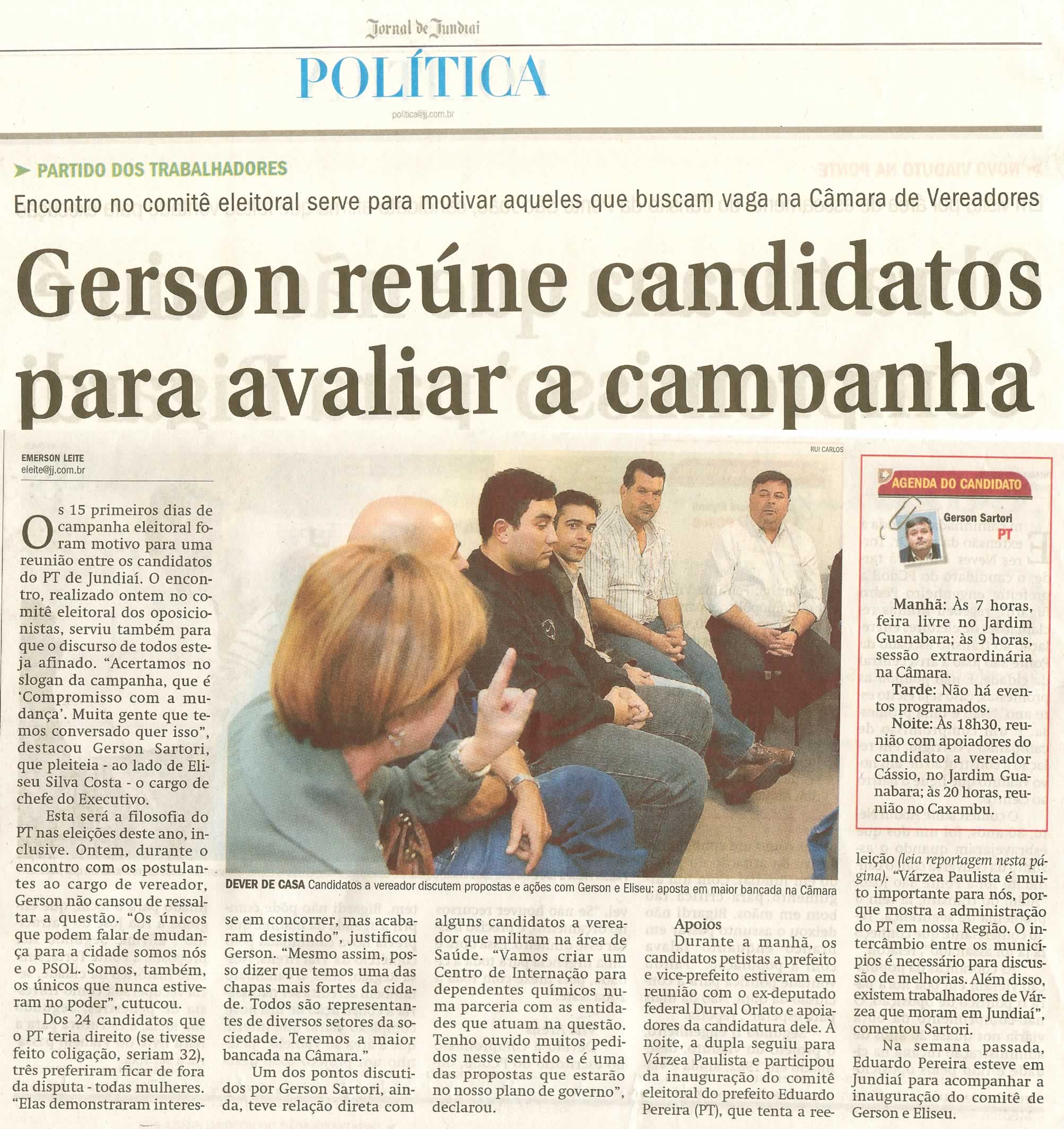 Jornal de Jundiaí - 22/07/2008