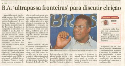 Jornal de Jundiaí - 22/07/2008
