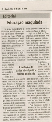 Bom Dia Jundiaí - 23/07/2008