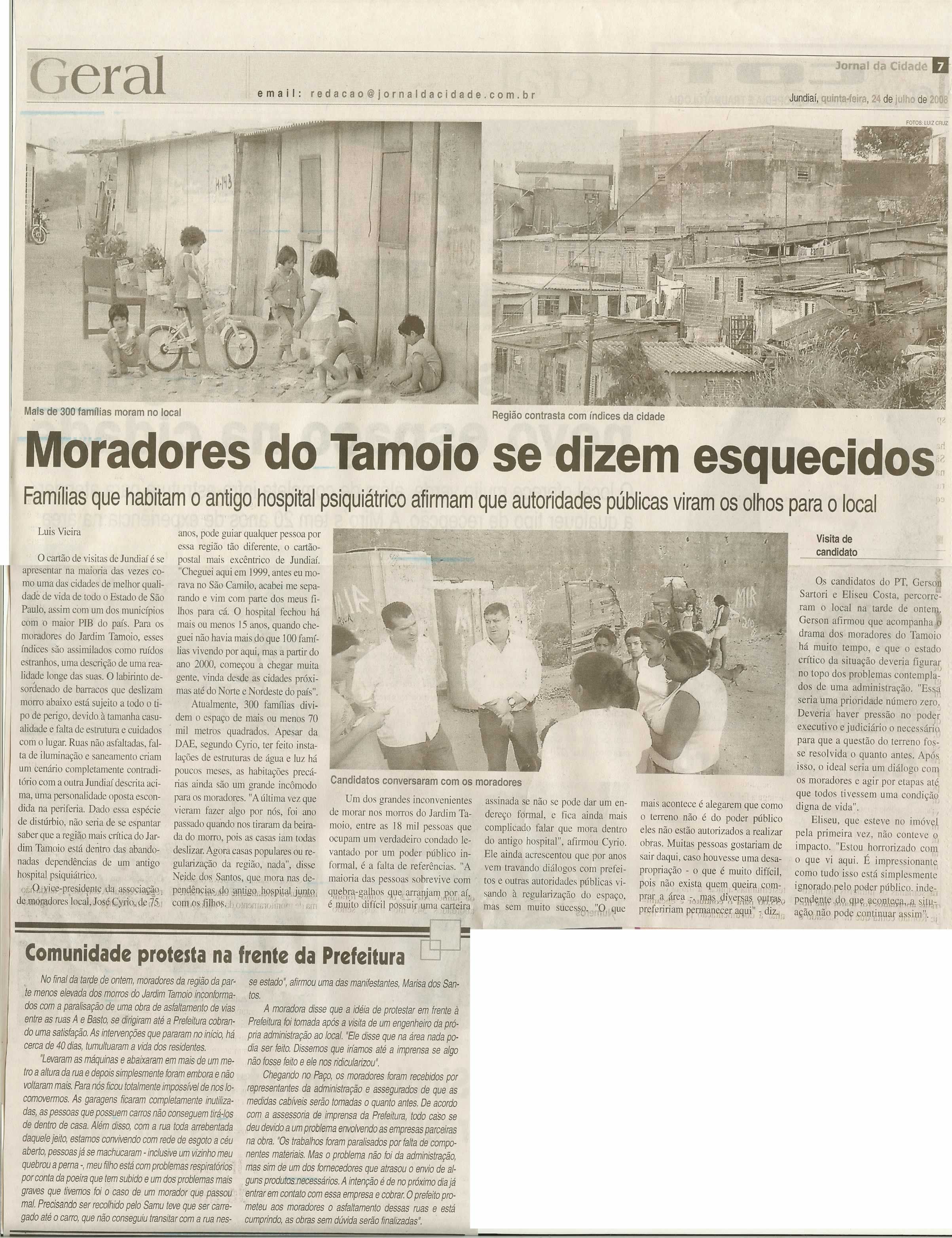 Jornal da Cidade - 24/07/2008
