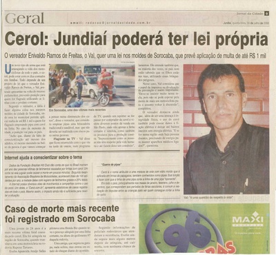 Jornal da Cidade - 24/07/2008