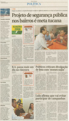 Jornal de Jundiaí - 24/07/2008