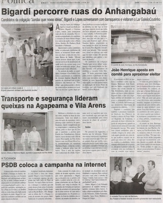 Jornal da Cidade - 25/07/2008