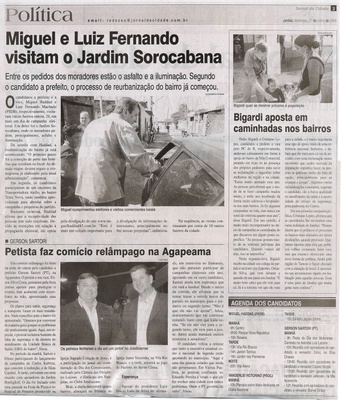Jornal de Jundiaí - 27/07/2008