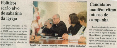 Jornal da Cidade - 27/07/2008