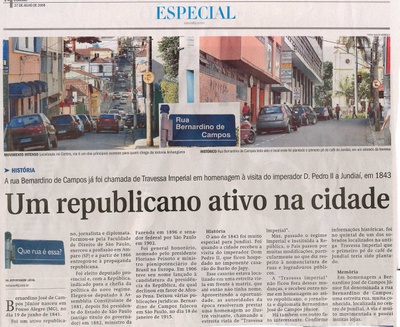 Jornal de Jundiaí - 27/07/2008