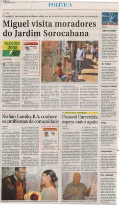 Jornal de Jundiaí - 27/07/2008
