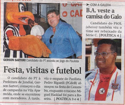 Jornal de Jundiaí - 28/07/2008