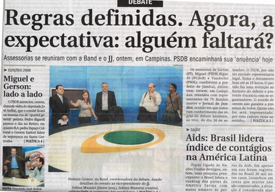 Jornal de Jundiaí - 30/07/2008