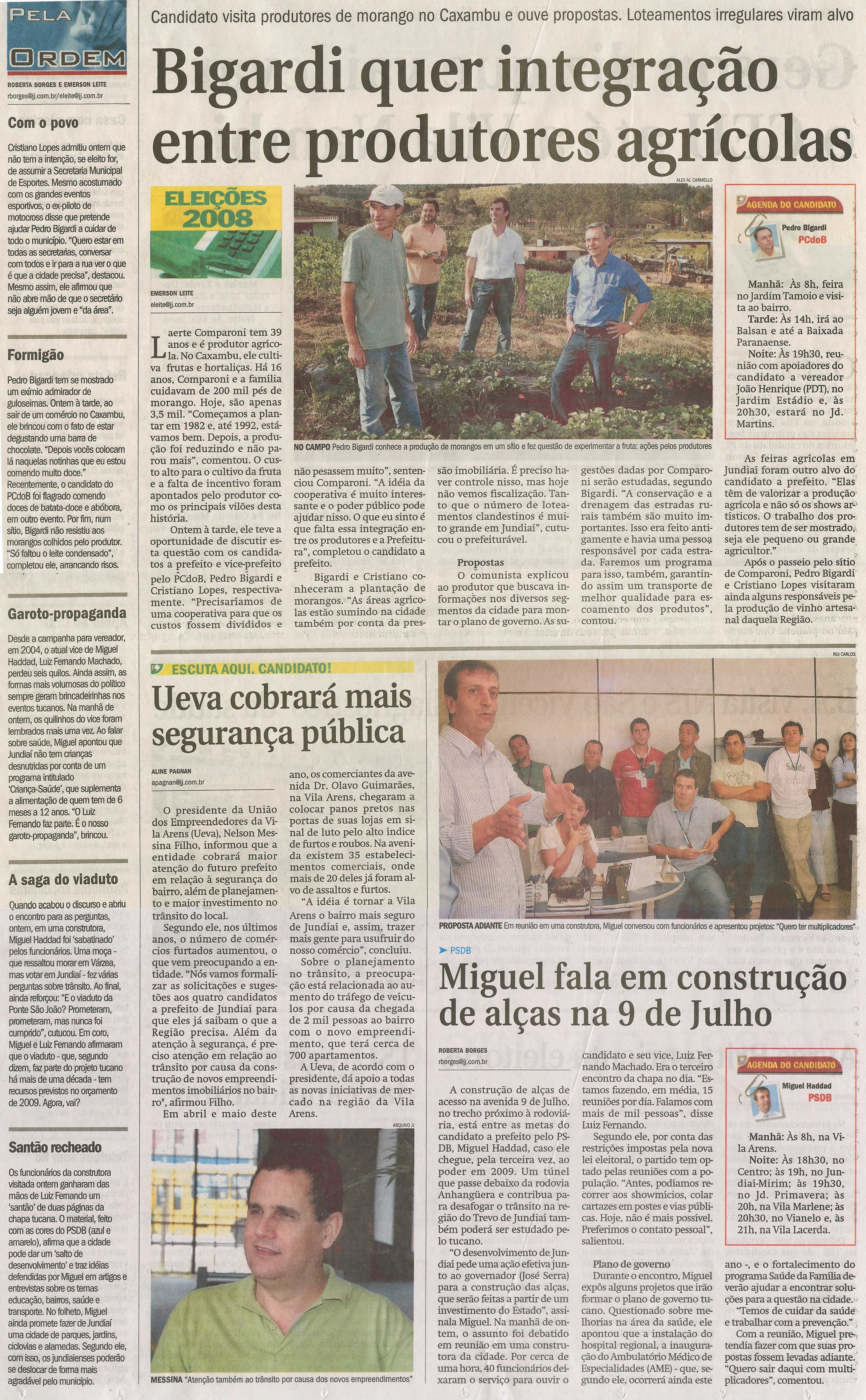Jornal de Jundiaí - 01/08/2008