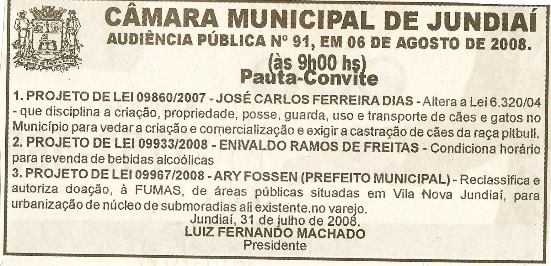 Jornal da Cidade - 02/08/2008