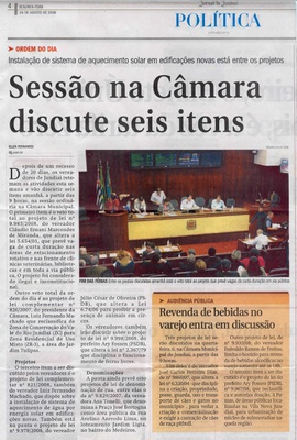 Jornal de Jundiaí - 04/08/2008