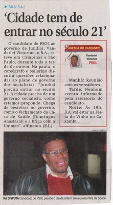 Jornal de Jundiaí - 02/08/2008