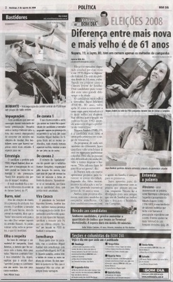 Bom Dia Jundiaí - 03/08/2008