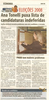 Bom Dia Jundiaí - 05/08/2008