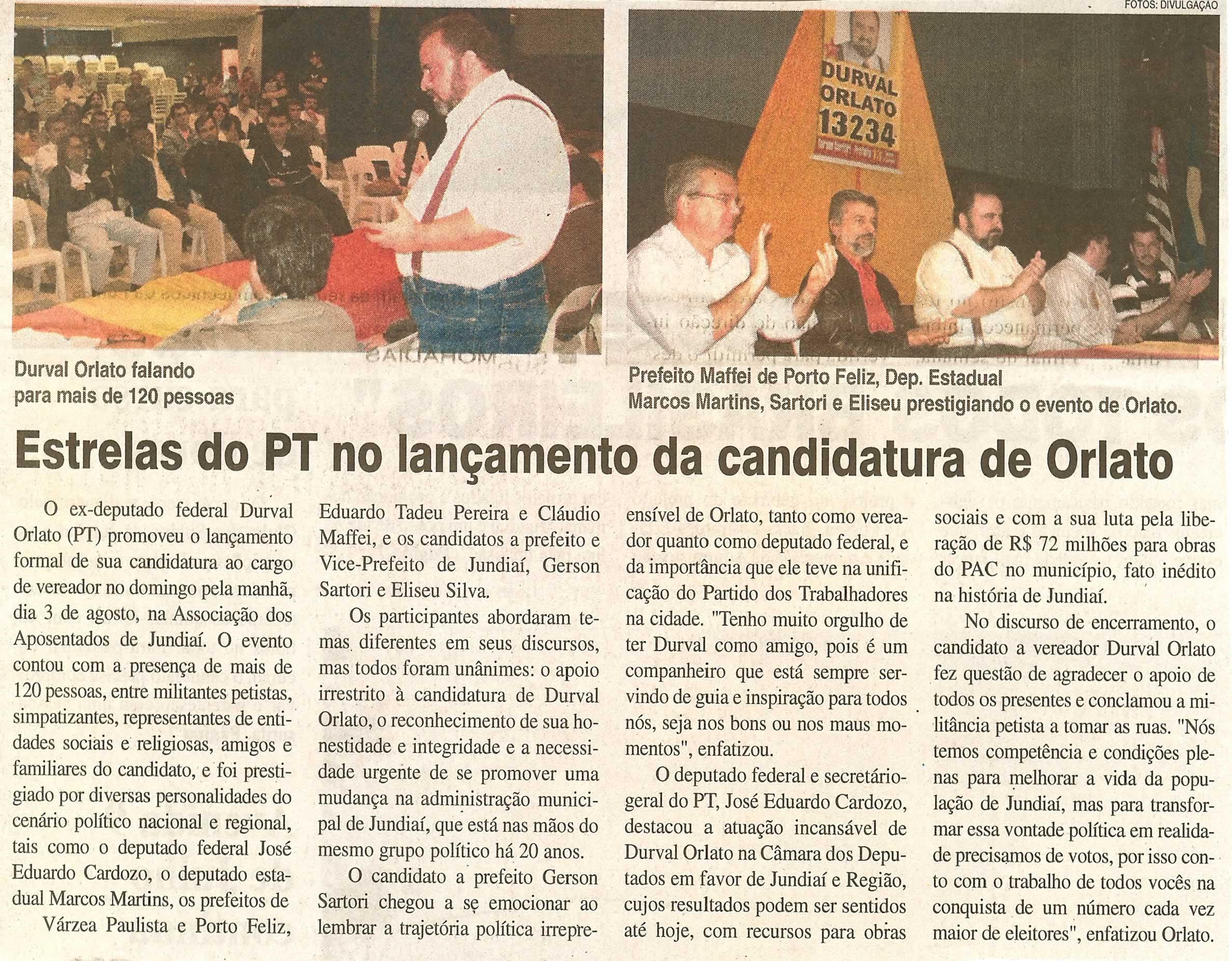 Jornal da Cidade - 05/08/2008