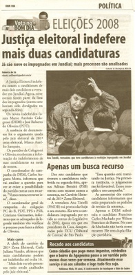 Bom Dia Jundiaí - 06/08/2008