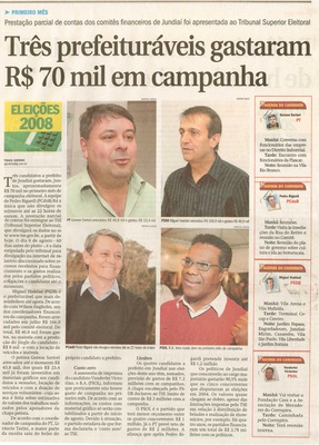 Jornal de Jundiaí - 07/08/2008