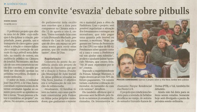Jornal de Jundiaí - 07/08/2008