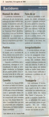 Bom Dia Jundiaí - 08/08/2008