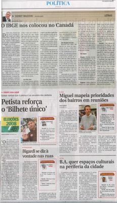 Bom Dia Jundiaí - 10/08/2008