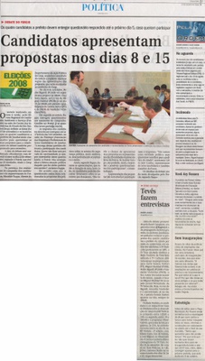 Jornal de Jundiaí - 12/08/2008
