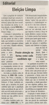 Bom Dia Jundiaí - 12/08/2008
