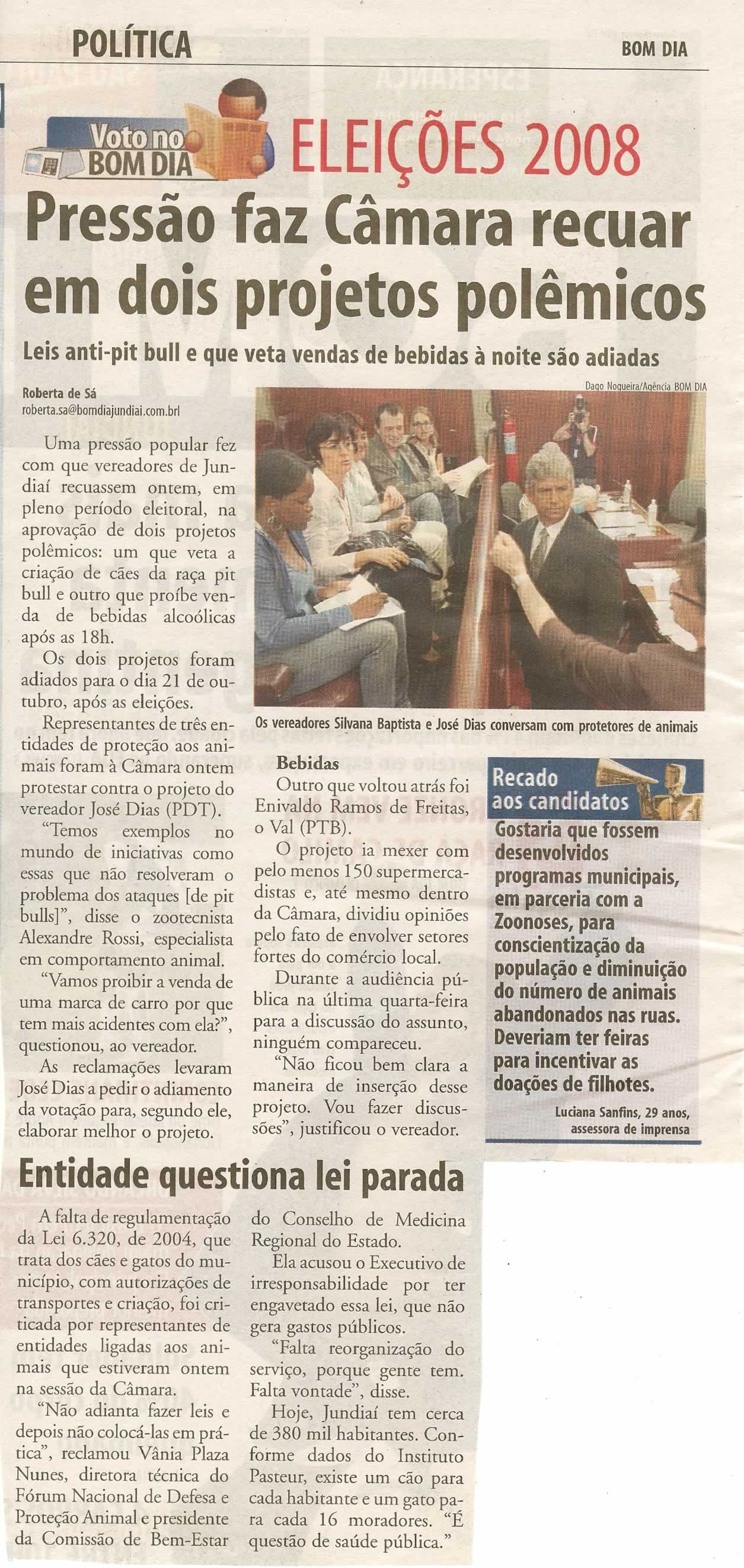 Bom Dia Jundiaí - 13/08/2008