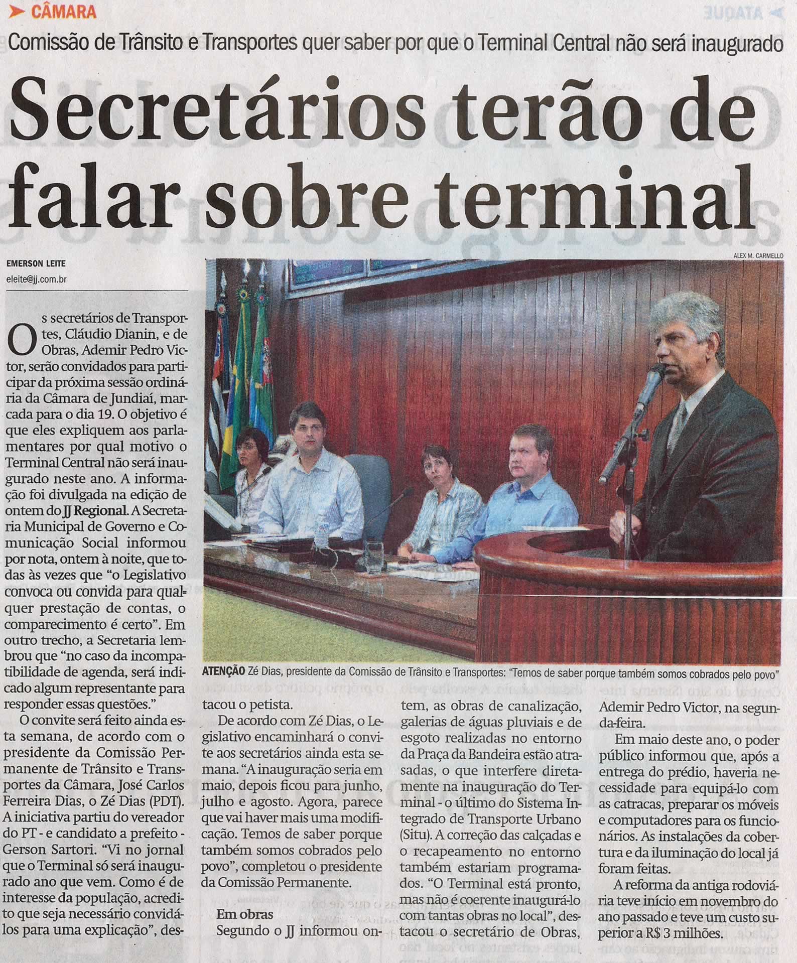 Jornal de Jundiaí - 13/08/2008