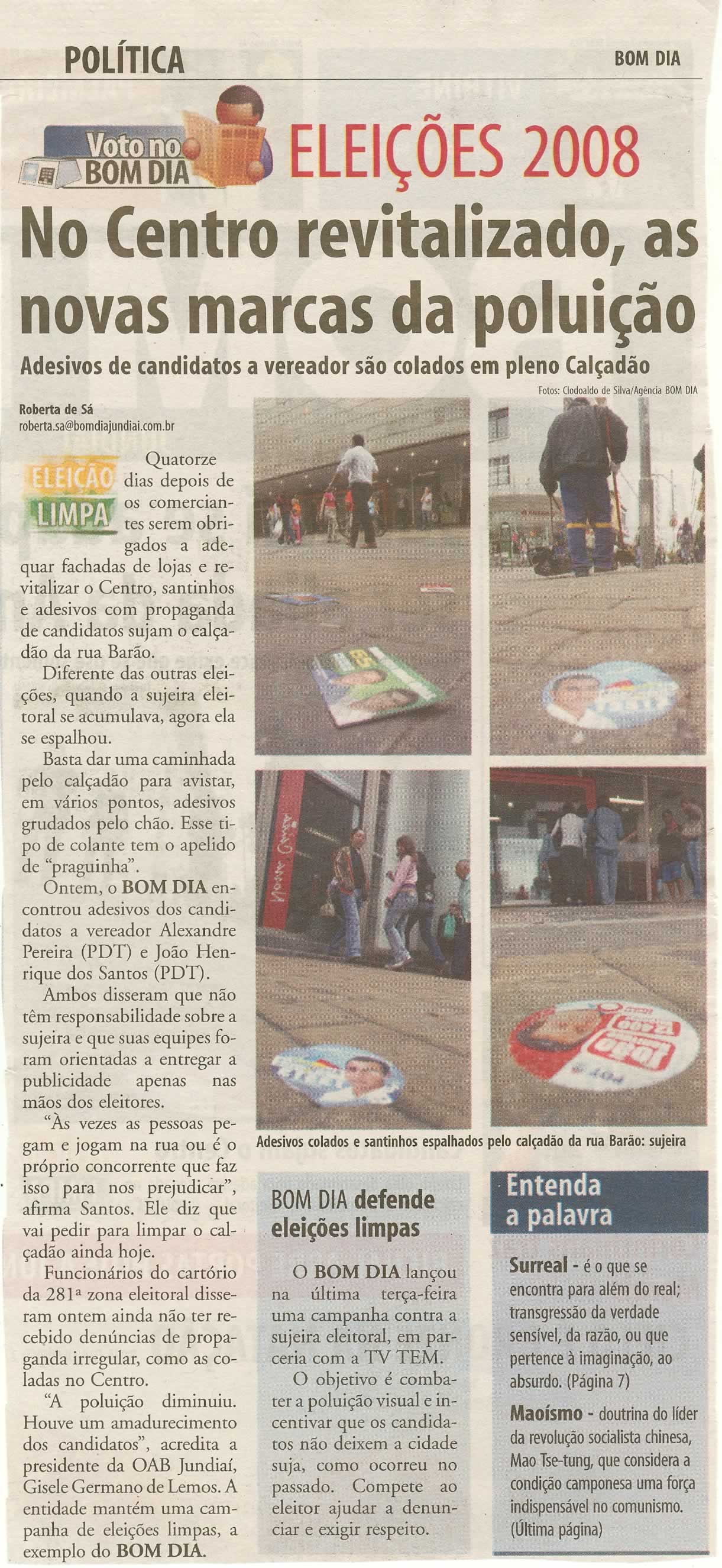 Bom Dia Jundiaí - 14/08/2008