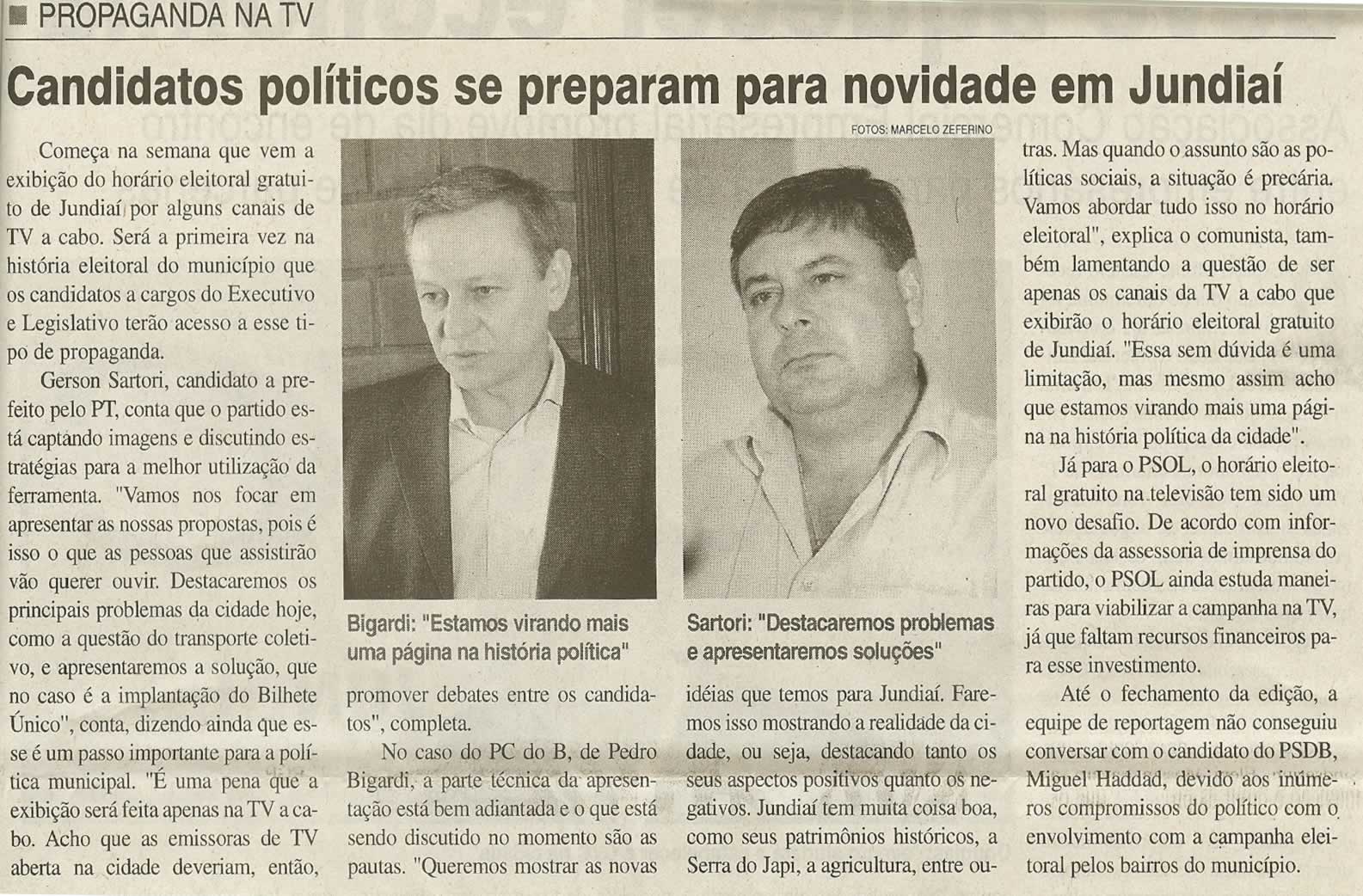Jornal da Cidade - 14/08/2008