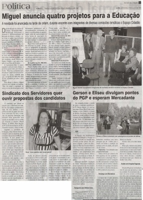 Jornal da Cidade - 14/08/2008