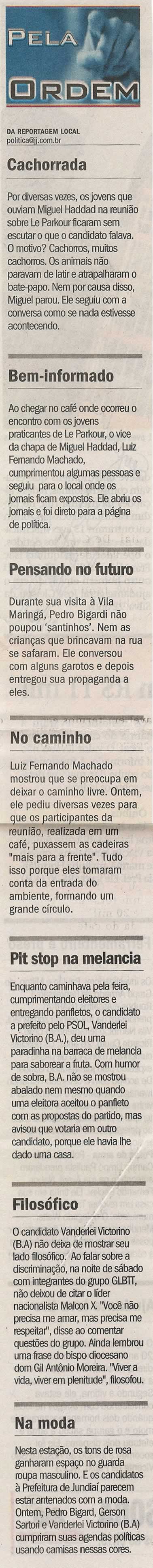 Jornal de Jundiaí - 18/08/2008