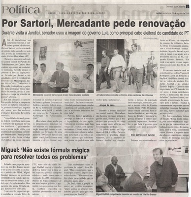Jornal da Cidade - 15/08/2008