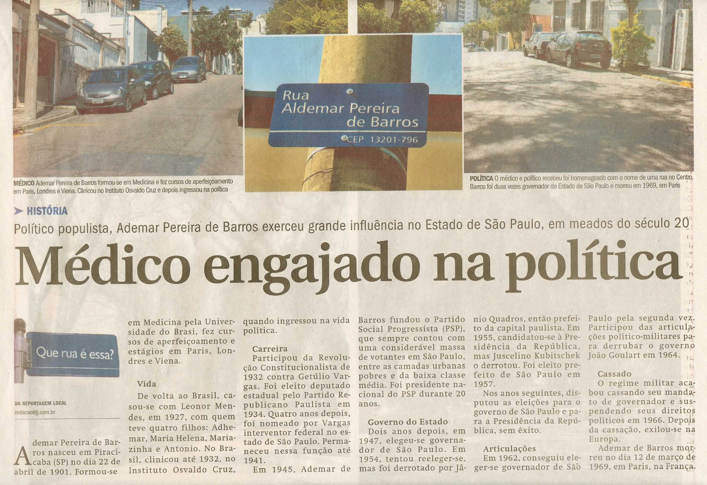 Jornal de Jundiaí - 24/08/2008