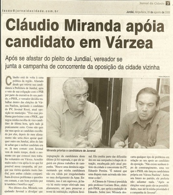 Jornal da Cidade - 26/08/2008