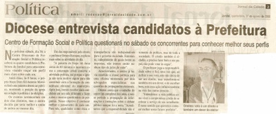 Jornal da Cidade - 27/08/2008