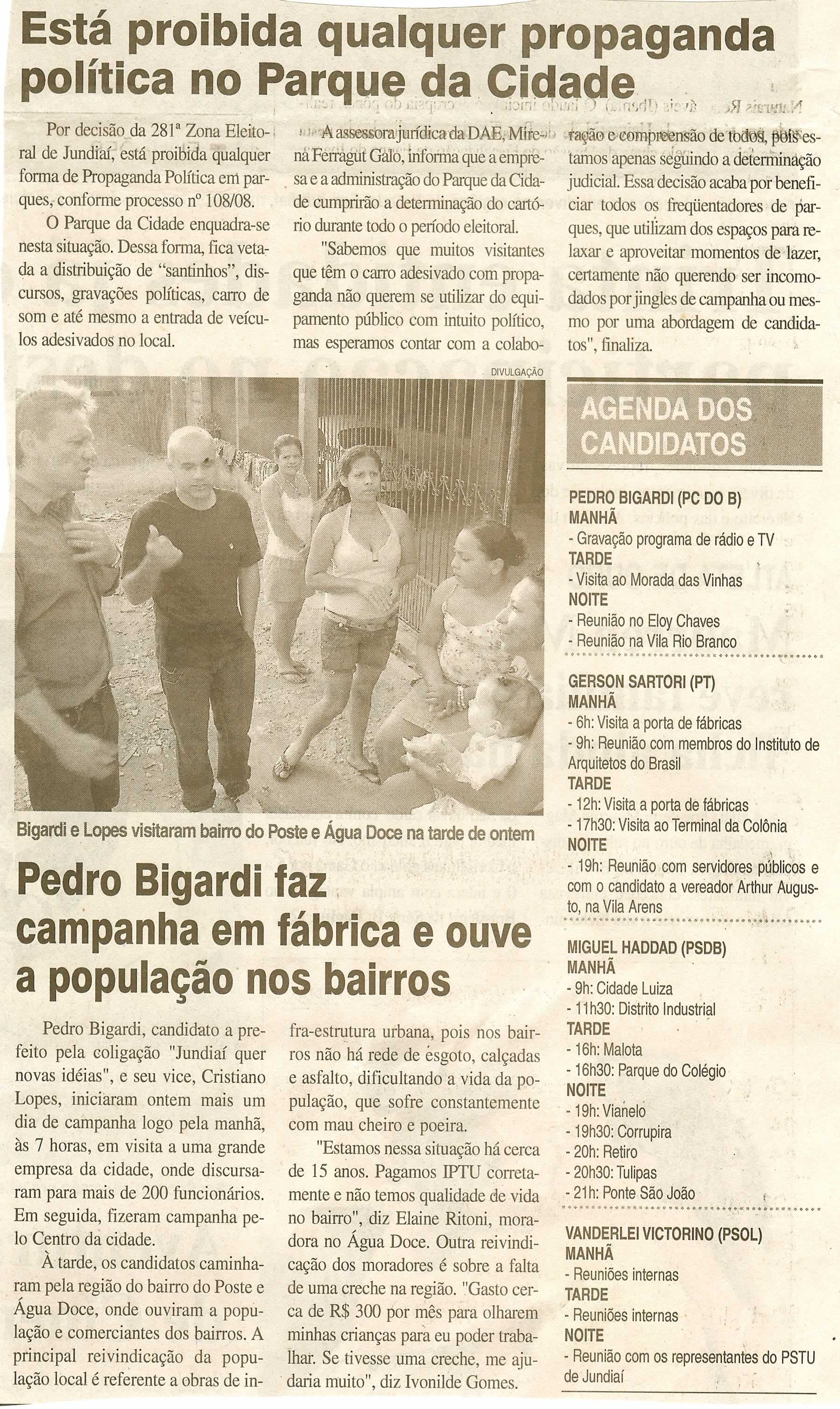 Jornal da Cidade - 27/08/2008