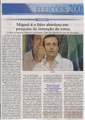 Jundiaí Hoje - 16/08/2008