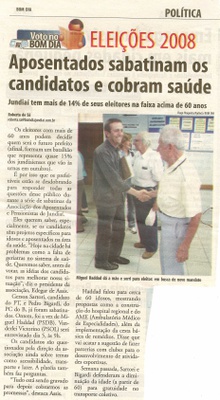 Bom Dia Jundiaí - 29/08/2008