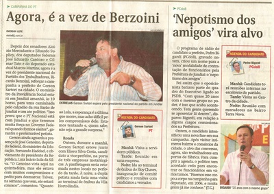 Jornal de Jundiaí - 29/08/2008