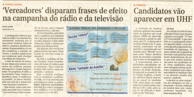 Jornal de Jundiaí - 29/08/2008