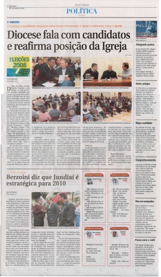 Jornal de Jundiaí - 31/08/2008