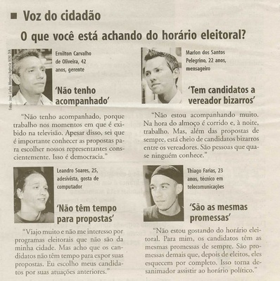 Bom Dia Jundiaí - 01/09/2008