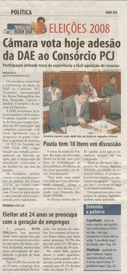 Bom Dia Jundiaí - 02/09/2008
