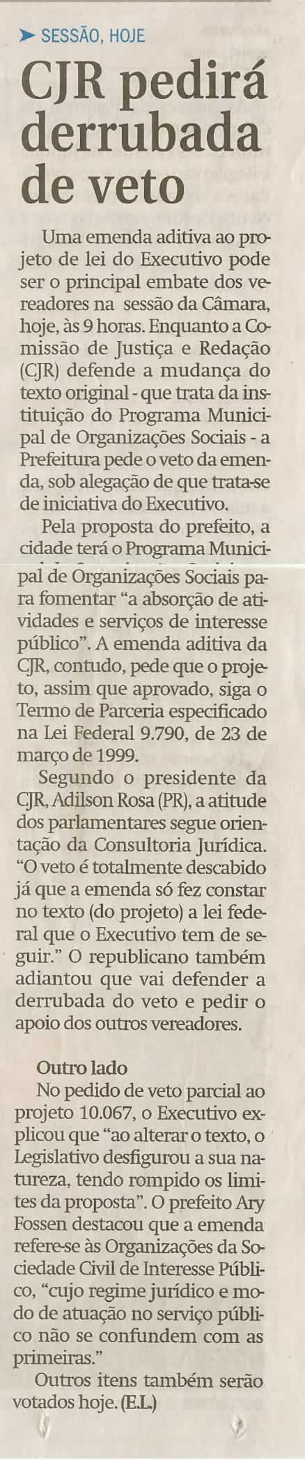 Jornal de Jundiaí - 02/09/2008