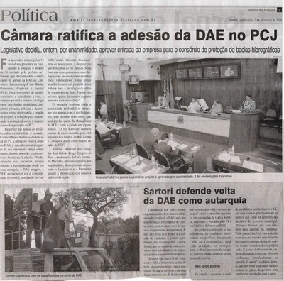 Jornal da Cidade - 03/09/2008