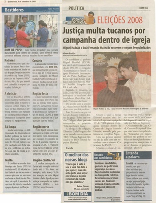 Bom Dia Jundiaí - 04/09/2008